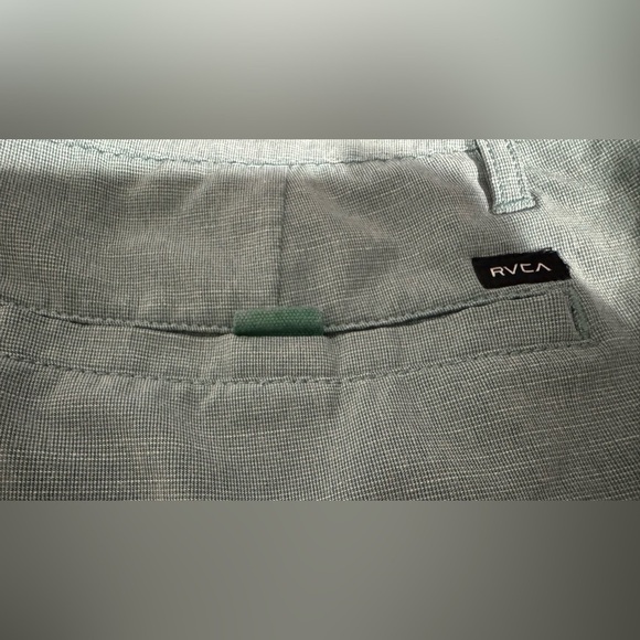 RVCA Balance Hybrid Dual Purpose Shorts Light Blue Size 36 - Picture 5 of 9